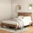 Gambrill Wood Platform Bed Frame,Noise Free,No Box Spring Needed,Large Under Bed Storage-74112608-74090148