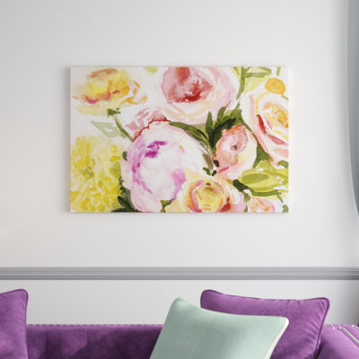 Loose Arrangement IV by Victoria Borges - Painting Print