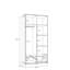 Reinout Manufactured Wood Wardrobe