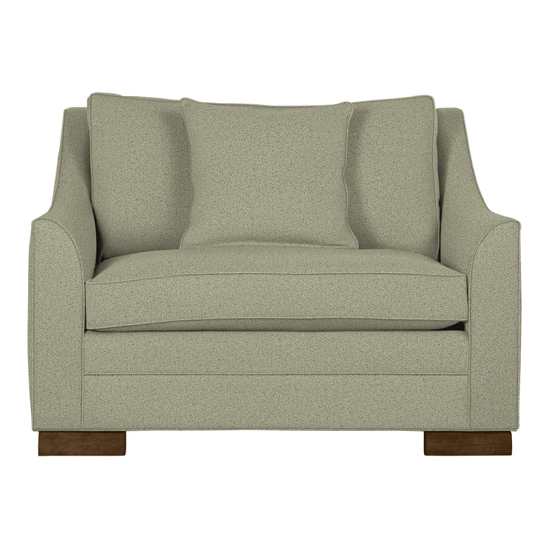 Chaise et demi 50,5 po Nicholas, Perigold Pierson sauge, La Havane
