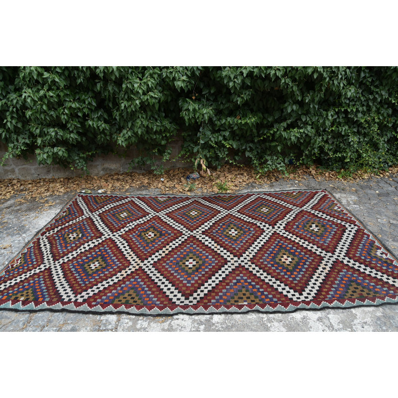 Kilim, Red Handwoven Rug, Bedroom Rug, Handwoven Rugs, Vintage Rugs, Turkish Rugs