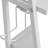 Techni Mobili Study Computer Desk With Storage & Magnetic Dry Erase White Board, White
