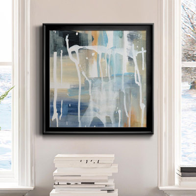 Weather I - Cadre photo, reproduction d'art sur toile