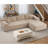 Boneless 106" Cloud Upholstered Sectional Couch With L-shape Chaise Modern Modular Sofa For Living Room Bedroom-448955178-448955172
