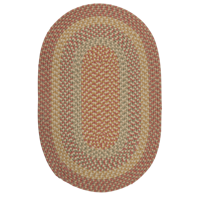 Tapis orange Gokmen Farmhouse, Ovale 7 pi x 9 pi