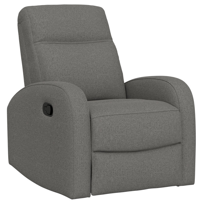 grey rocker recliner, Gray