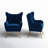 Avianna 29.25'' Wide Tufted Velvet Wingback Chair-1150443701