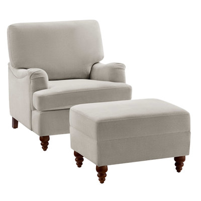 Chair And Ottoman Set