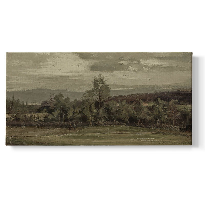 Série abstraite - CMXC III - Galerie encadrée - prête à être accrochée, H 21 po x l 41 po