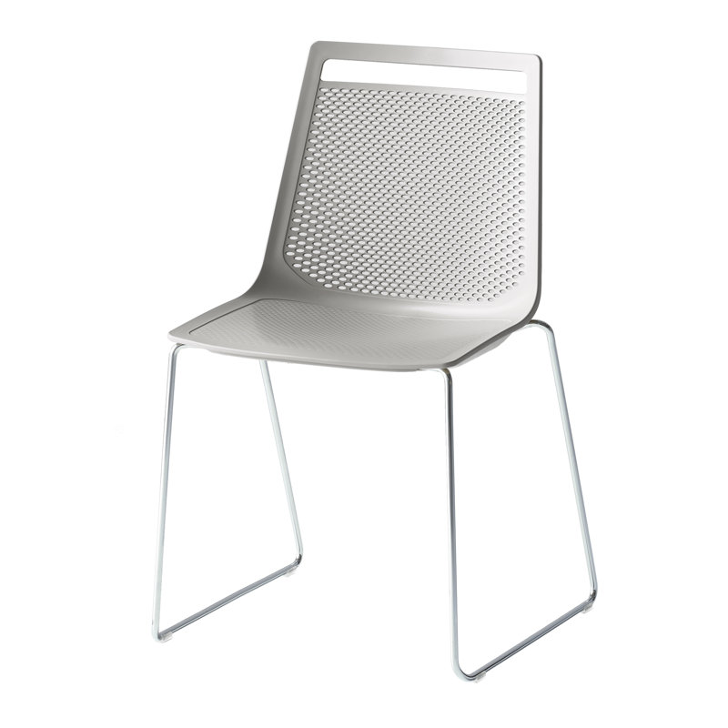 Chaise d'invité Akami, Gris