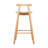 Grove Indoor Rubberwood Barstool, Natural Finished, Set Of 2