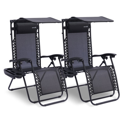 Chaise zéro gravité pliable et inclinable Kathren
