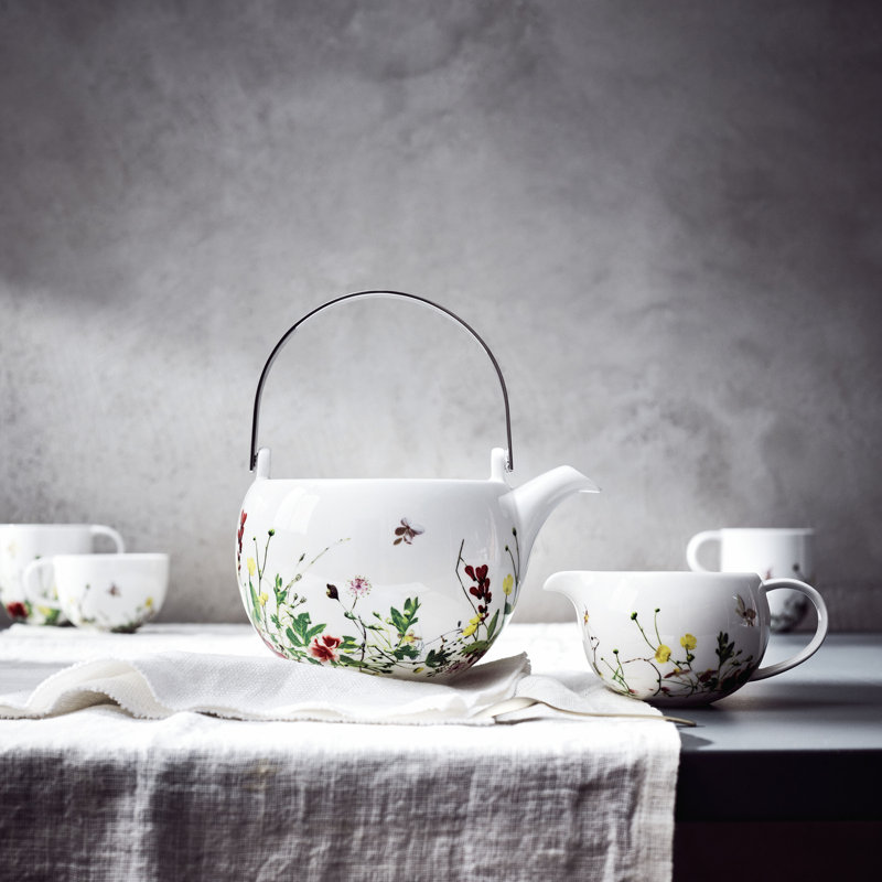 Brillance Fleurs Sauvages China Teapot