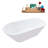 70'' x 31.5'' Freestanding Soaking Acrylic Bathtub-66366146
