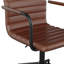 Fauteuil de bureau pivotant avec accoudoirs intégrés Martha Stewart Taytum-89798297-89812703