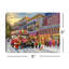 Christmas Toy Store 8x6 Mini Lighted Easel Back