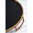 S/2 Round Decorative Tray With Abstract Marbled Design