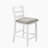 Modern Dining Table Set for 2 with Charging Station & 3-Tier Adjustable Storage | Space-Saving Kitchen Set with Upholstered Chairs for Small Spaces, Apartment-1746439336-1746439342