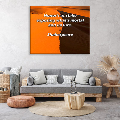 Trinx Gallery Wrapped Canvas By Oscar Bimpong: "Success operates in active moments and not in