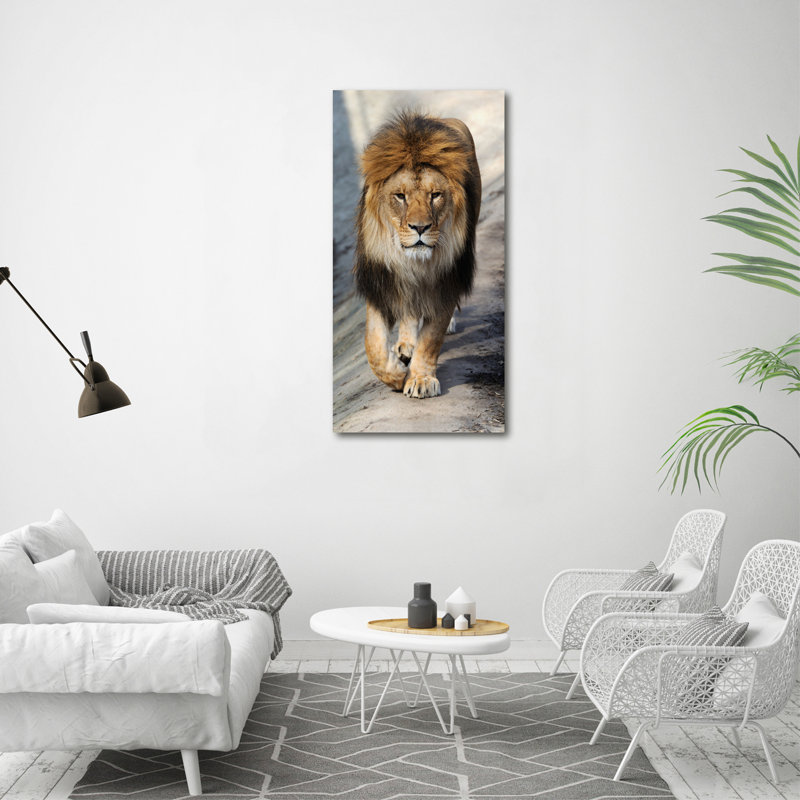 Lion - Wrapped Canvas Print