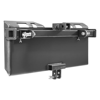 Universal 3-point Skid Steer Plate, 5/16" Skid Steer Attachment Plate, Skid Steer Mount Plate Steel Adapter Loader, Compatible with Deere, Kubota, Bobcat, Mahindra Skid Steers and Tractors