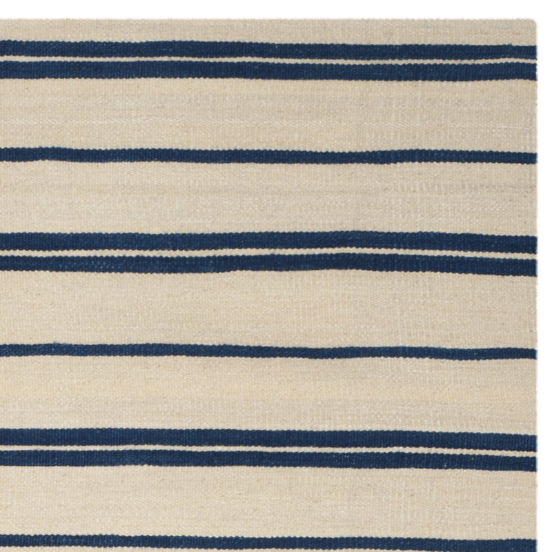 Ralph Lauren Sagaponeck Stripe Patch Wool Striped Rug, Rectangle 4' x 6'