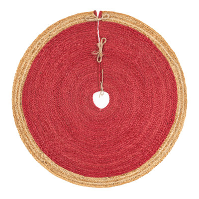 Jupe d'arbre de Noël à tisser Unique