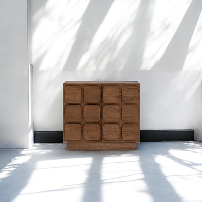 Natalyah Solid Wood Standard Accent Cabinet