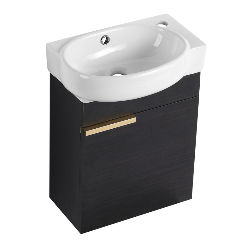  Armoire de salle de bain murale 16 po avec lavabo