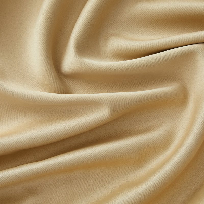 Solid Max 100% Blackout Thermal Grommet Curtain Panels, Pebble Taupe, 42" W x 84" L