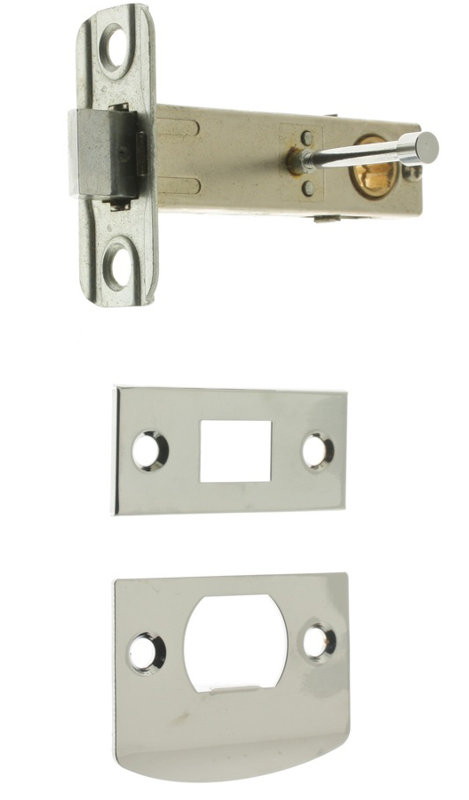 Privacy Backset, Polished Chrome