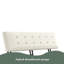 Structure de lit, tête de lit capitonnée avec un coussin extra-large, lit plateforme en chenille avec support double en lattes de métal et de bois, solide et stable, silencieux-510849462-510849460
