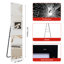 Miroir sur pied 63 po x 20 po / (63 po x 15 po) avec cadre en aluminium et miroir à DEL 3 couleurs-576208551-576208548
