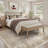 Machine Washable Oriental Floral Beige Area Rug For Living Room, Bedroom-117395979