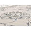 Tapis gris doux / crème Attell-29913150
