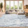 Greely Machine Woven Abstract Area Rug