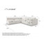 Flex Felix 6 Seater Corner Sofa -105278488-105278499