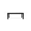 Table basse d'extérieur 24 po x 48 po en polymère rustique-109664987