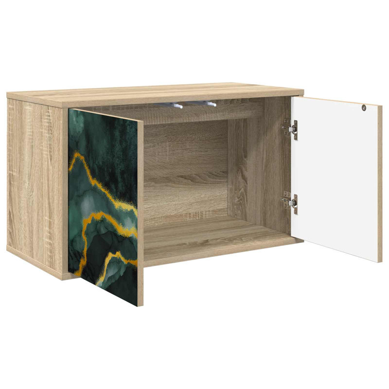 TV Stand for TVs up to 28", Sonoma Oak