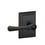 Avila Lever with Addison Trim Bed and Bath Lock