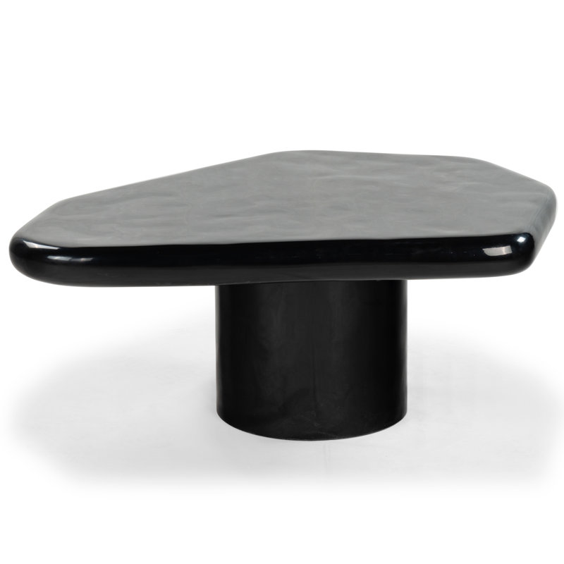 Clarendon Concrete Coffee Table, Black