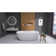 65'' x 29'' Freestanding Soaking Acrylic Bathtub
