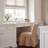 Vanity Solid Wood Accent Stool