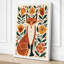 Fox and Botanica Botanical - Wrapped Canvas-1474631538-1474631567