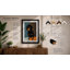Portrait: Dachshund Geometric - Framed Print-280673131-280673130