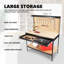 Table de travail 63 po avec rangement et outils