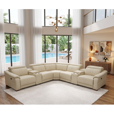 Berkhamsted Leather Recliner Theater Set