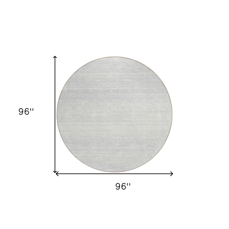 Tapis intérieur lavable rayé 8 pi