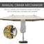 Parasol d'extérieur rectangulaire en acier 15 'Tayab-1404705916