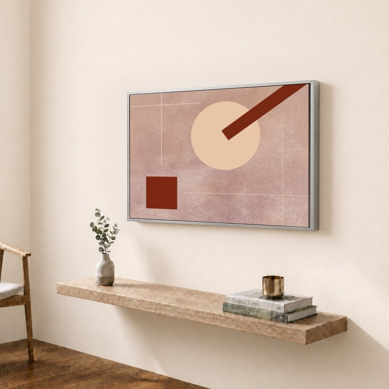 Lune moderne par SD graphiques Studio - impression sur toile
